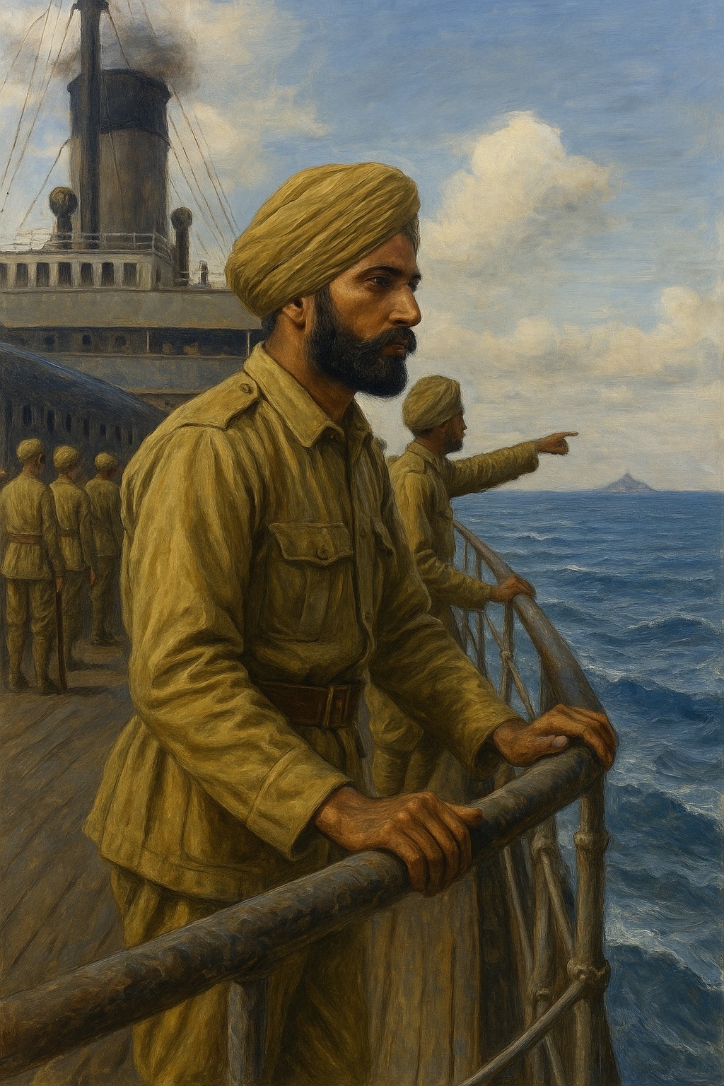 From the diary of a Sikh Solider in the Great War&nbsp;Pt.1